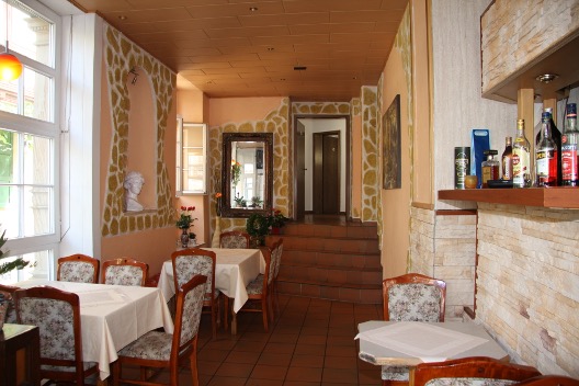 Restaurant vor der räumlichen Veränderung