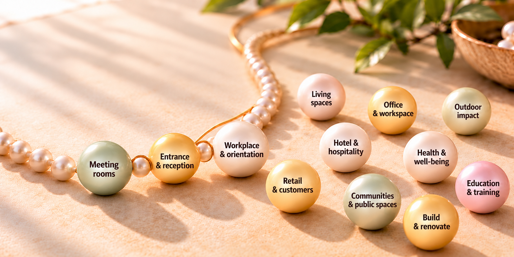 The Pearl Path of Work and Success. Three clues have already been discovered, while more topics are waiting to be explored.